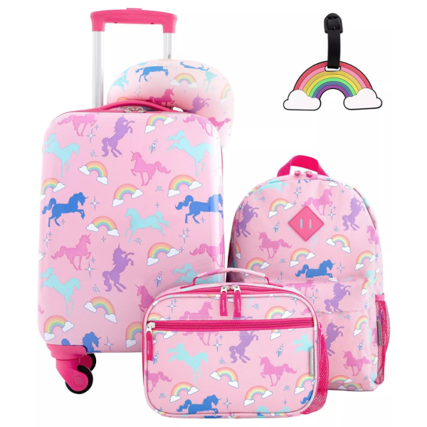 5-Piece Travelers Club Kid s Hard Side Spinner Luggage Set (Various) Cheap