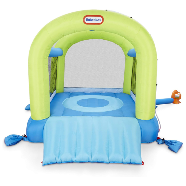 Little Tikes Splash n  Spray Indoor Outdoor 2-in-1 Inflatable Bouncer For Discount