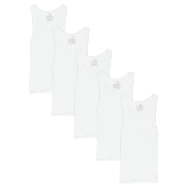 5-Pack Hanes Ecosmart Boys Tank Tops For Cheap