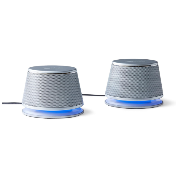 Amazon Basics USB-Powered PC Computer Speakers With Dynamic Sound For Cheap