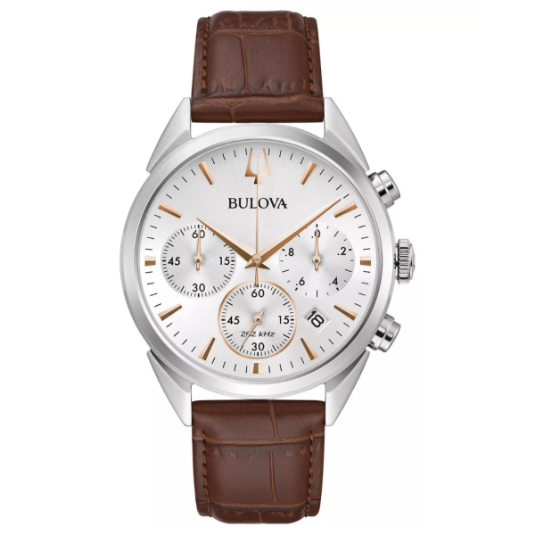 Bulova Men s Classic Chronograph Quartz Watch Discount