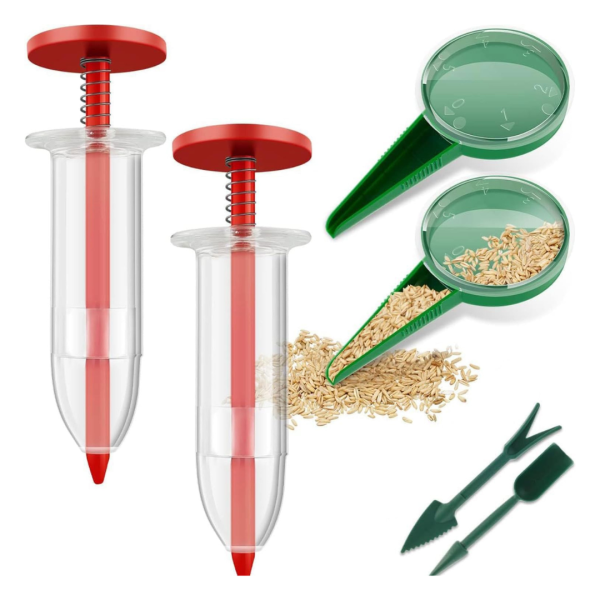 6-Piece Generic Manual Seedlings Dibber And Widger Set Online now