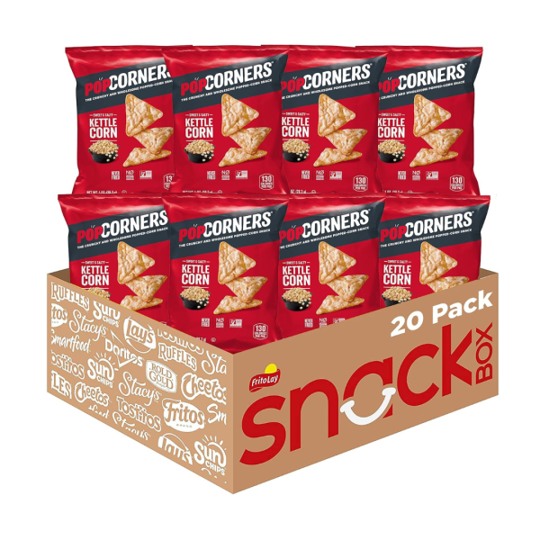 20 Bags Of PopCorners Popped Corn Snacks on Sale