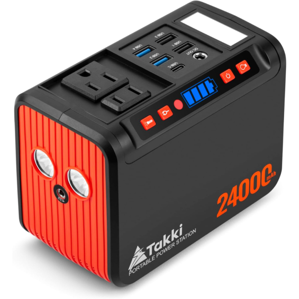 Takki 88wh Solar Portable Power Station With 110V AC DC USB Ports Online Hot Sale