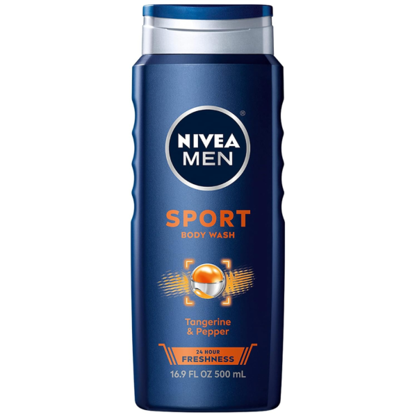 NIVEA Men s Sport 3-In-1 Body Wash (6.9 Fl Oz Bottles) Hot on Sale