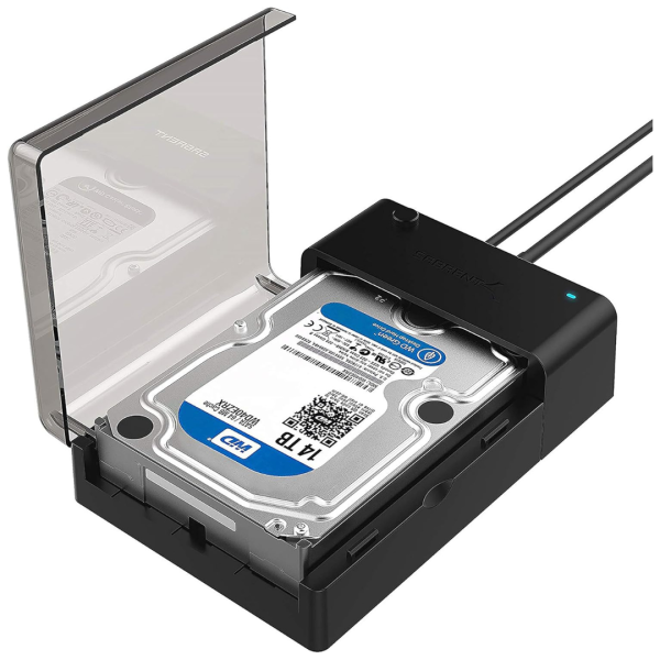Sabrent EC-DFLT USB 3.0 to SATA3 2.5  or 3.5  HDD Lay-Flat Docking Station on Sale