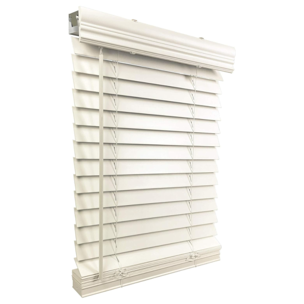 US Window And Floor 2  Faux Wood 26.5  W x 48  H Window Blinds Fashion
