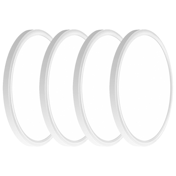 4-Pack Wkoncldy 12  3200lm LED Flush Mount Ceiling Light Online