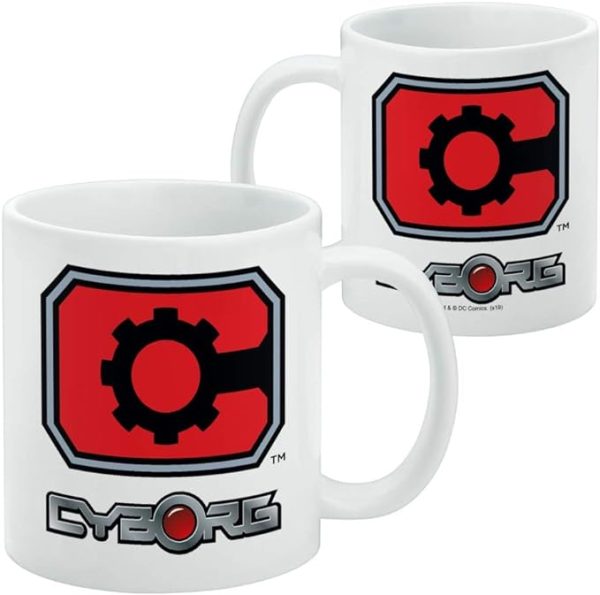 Justice League - Cyborg Logo Mug Hot on Sale - Image 2