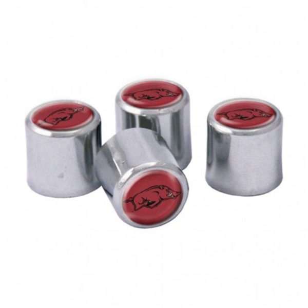 Arkansas Razorbacks Valve Stem Caps Sale