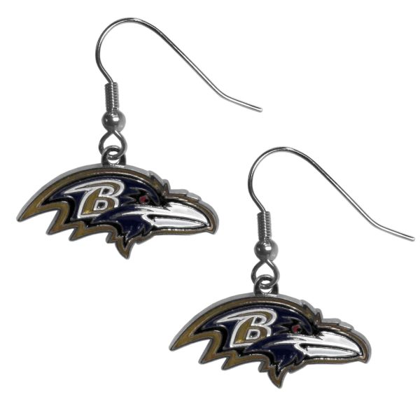 Baltimore Ravens Dangle Earrings For Cheap - Image 2
