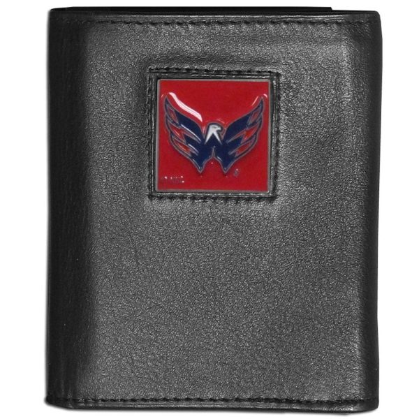 Washington Capitals   Leather Tri fold Wallet For Sale