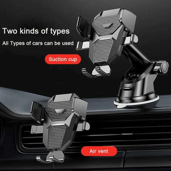 Universal Sucker Car Phone Holder 360° Windshield Car Dashboard Mobile Cell Support Bracket for 4.0-7 Inch Smartphones Worldmuma Cheap - Image 2